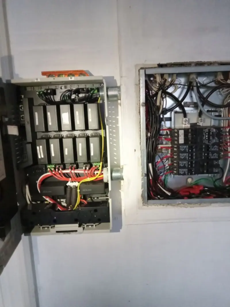 Electrical panel upgrade completed for Indoor Lighting Installation in Pickens